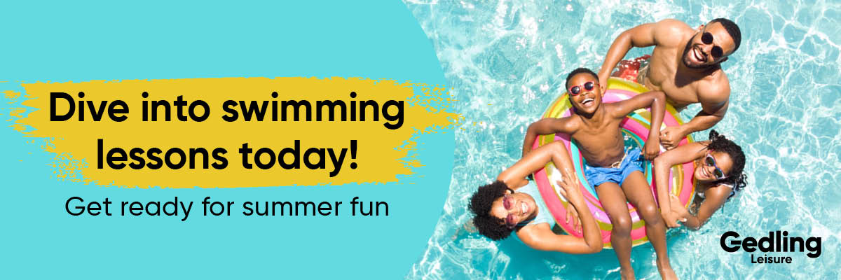 Gedling Leisure May swimming lessons